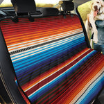 Tribal Mexican Blanket Pattern Print Pet Car Back Seat Cover