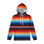 Tribal Mexican Blanket Pattern Print Pullover Hoodie
