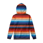 Tribal Mexican Blanket Pattern Print Pullover Hoodie