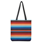 Tribal Mexican Blanket Pattern Print Tote Bag