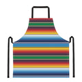 Tribal Mexican Blanket Stripe Print Apron