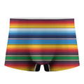Tribal Mexican Blanket Stripe Print Men's Boxer Briefs