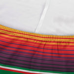 Tribal Mexican Blanket Stripe Print Sofa Cover
