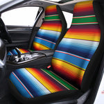 Tribal Mexican Blanket Stripe Print Universal Fit Car Seat Covers