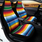 Tribal Mexican Blanket Stripe Print Universal Fit Car Seat Covers