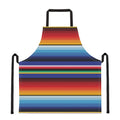 Tribal Mexican Serape Pattern Print Apron
