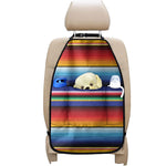 Tribal Mexican Serape Pattern Print Car Seat Organizers