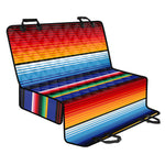 Tribal Mexican Serape Pattern Print Pet Car Back Seat Cover