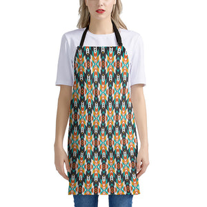 Tribal Native American Pattern Print Apron