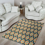 Tribal Native American Pattern Print Area Rug