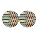 Tribal Native American Pattern Print Car Coasters