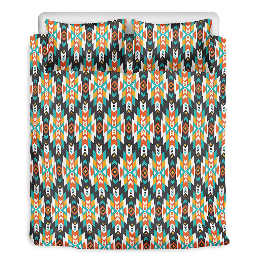 Tribal Native American Pattern Print Duvet Cover Bedding Set