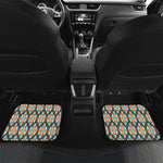 Tribal Native American Pattern Print Front and Back Car Floor Mats