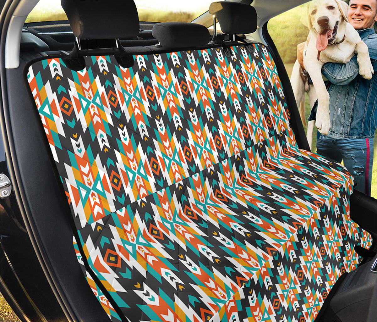 Tribal Native American Pattern Print Pet Car Back Seat Cover