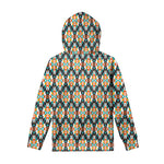 Tribal Native American Pattern Print Pullover Hoodie