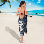 Tribal Native Indian Girl Print Beach Sarong Wrap