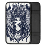 Tribal Native Indian Girl Print Car Center Console Cover