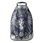 Tribal Native Indian Girl Print Car Seat Organizers
