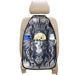 Tribal Native Indian Girl Print Car Seat Organizers