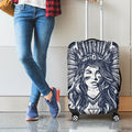 Tribal Native Indian Girl Print Luggage Cover
