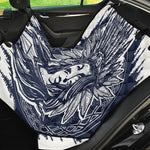 Tribal Native Indian Girl Print Pet Car Back Seat Cover
