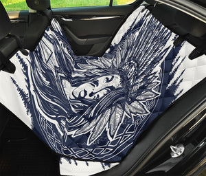 Tribal Native Indian Girl Print Pet Car Back Seat Cover