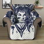 Tribal Native Indian Girl Print Recliner Protector