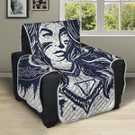 Tribal Native Indian Girl Print Recliner Protector