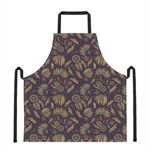 Tribal Native Indian Pattern Print Apron