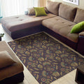 Tribal Native Indian Pattern Print Floor Mat