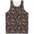 Tribal Native Indian Pattern Print Men's Tank Top