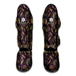 Tribal Native Indian Pattern Print Muay Thai Shin Guard