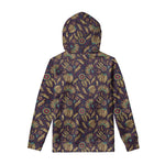 Tribal Native Indian Pattern Print Pullover Hoodie