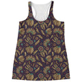 Tribal Native Indian Pattern Print Women's Racerback Tank Top