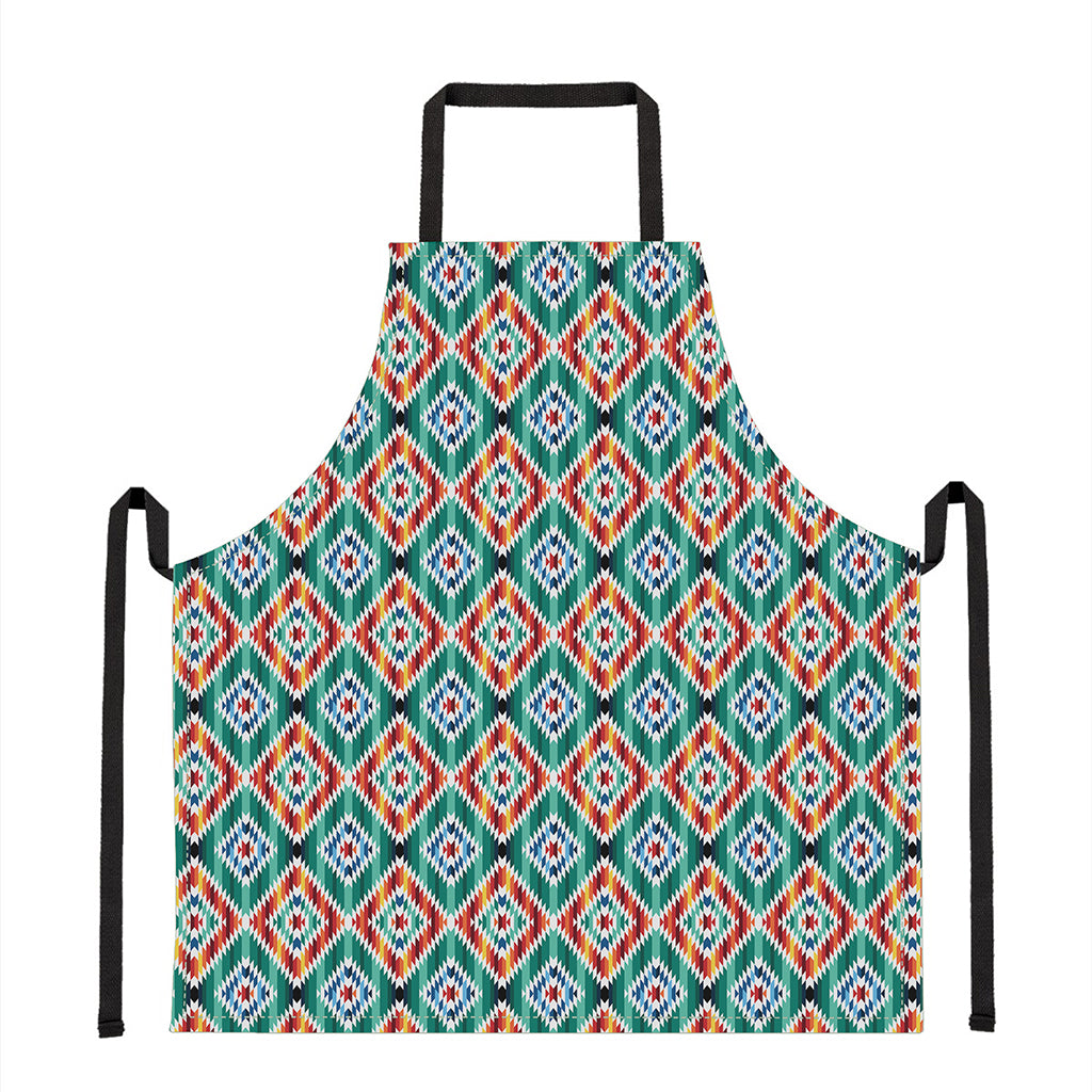 Tribal Navajo Pattern Print Apron