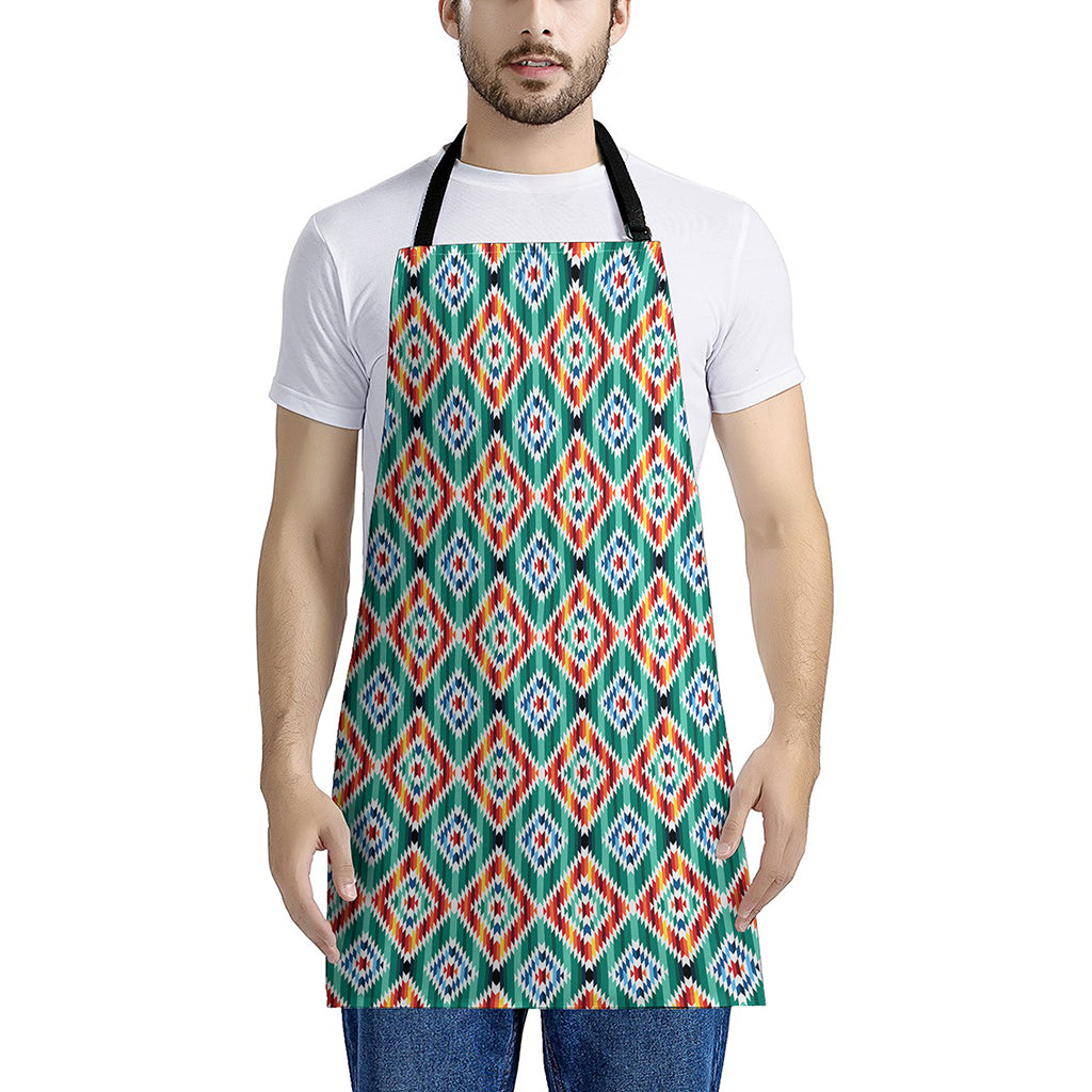 Tribal Navajo Pattern Print Apron