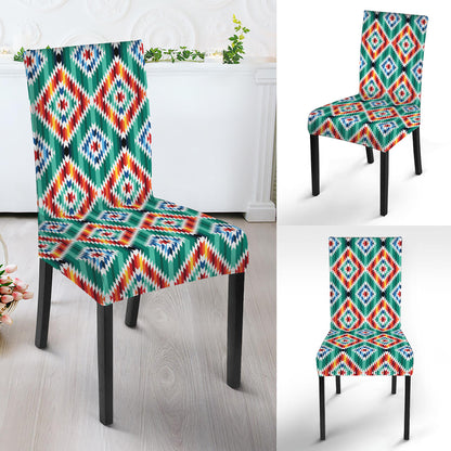 Tribal Navajo Pattern Print Dining Chair Slipcover