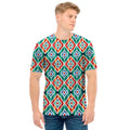 Tribal Navajo Pattern Print Men's T-Shirt