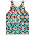 Tribal Navajo Pattern Print Men's Tank Top