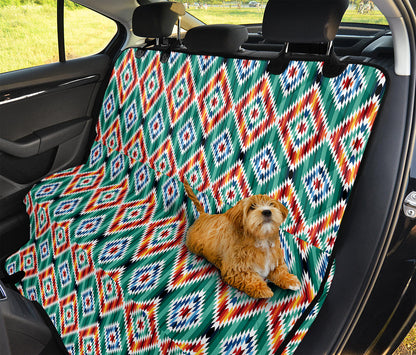 Tribal Navajo Pattern Print Pet Car Back Seat Cover