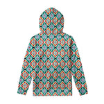 Tribal Navajo Pattern Print Pullover Hoodie