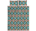 Tribal Navajo Pattern Print Quilt Bed Set