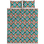 Tribal Navajo Pattern Print Quilt Bed Set