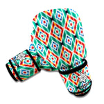 Tribal Pendleton Navajo Pattern Print Boxing Gloves