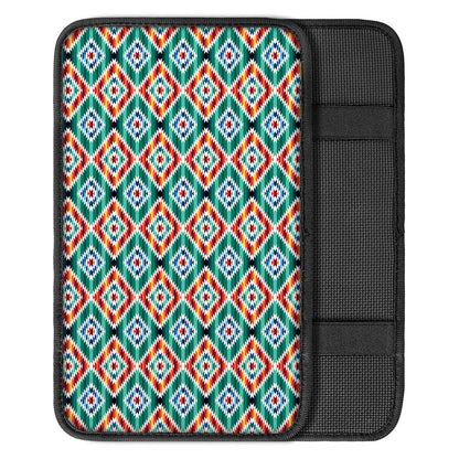 Tribal Pendleton Navajo Pattern Print Car Center Console Cover