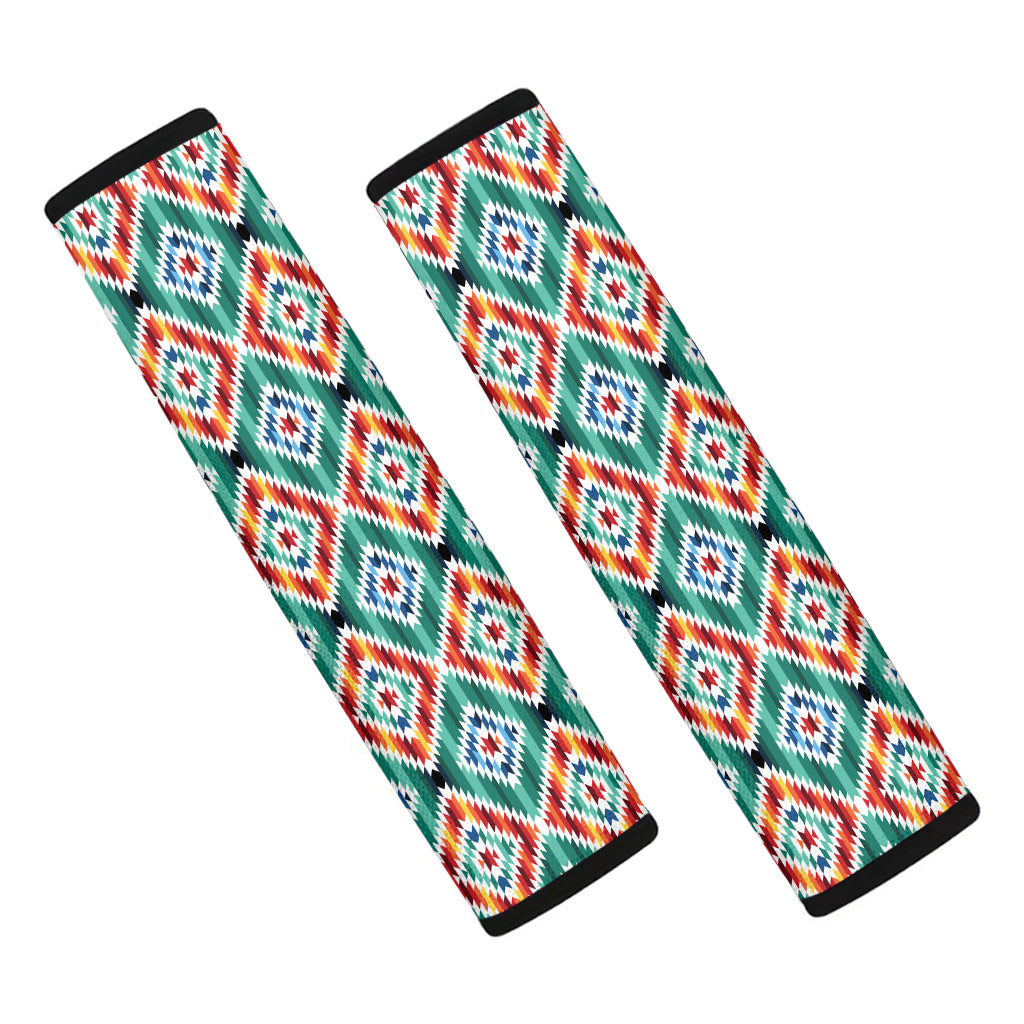 Tribal Pendleton Navajo Pattern Print Car Seat Belt Covers