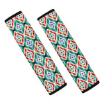 Tribal Pendleton Navajo Pattern Print Car Seat Belt Covers