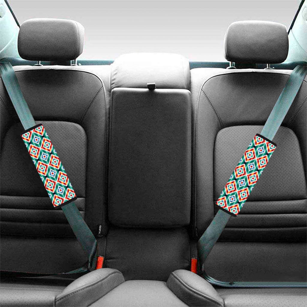 Tribal Pendleton Navajo Pattern Print Car Seat Belt Covers