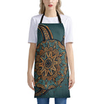 Tribal Sea Turtle Print Apron