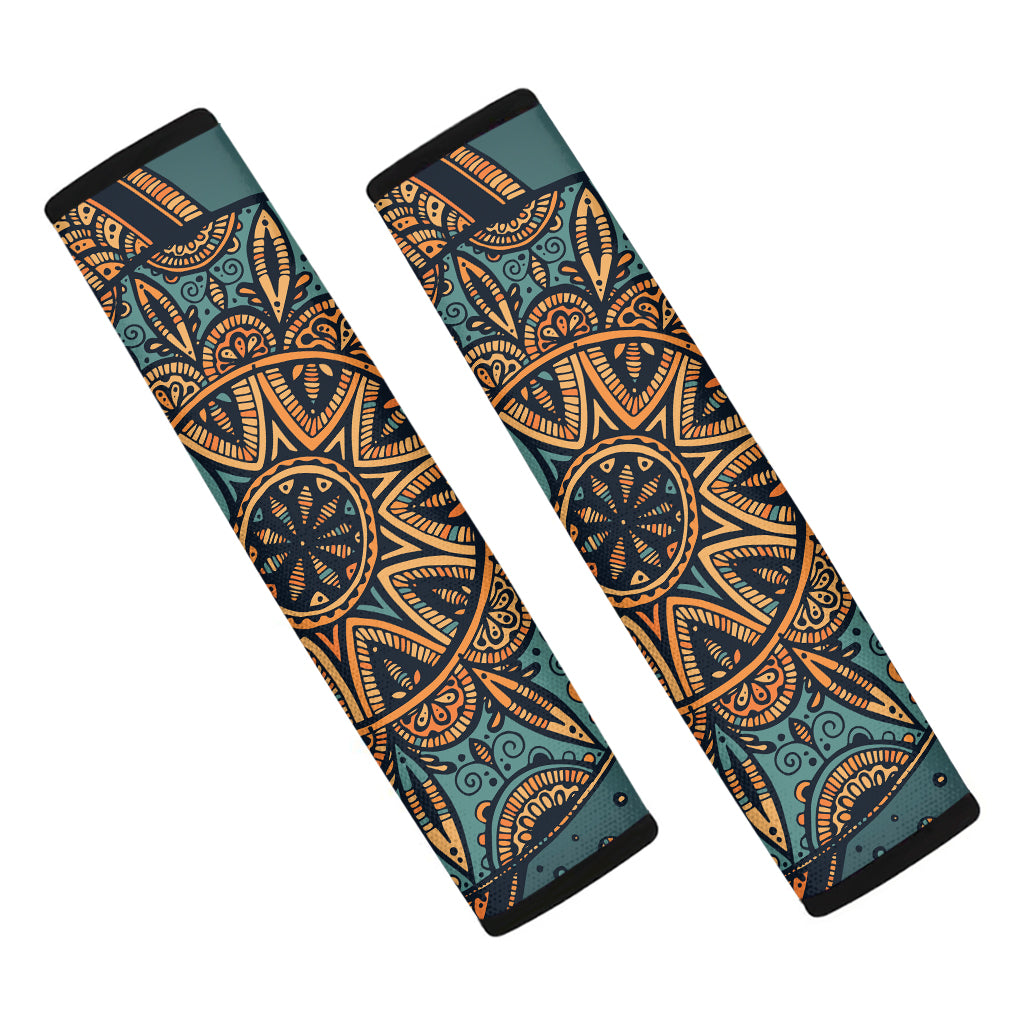 Tribal Sea Turtle Print Car Seat Belt Covers